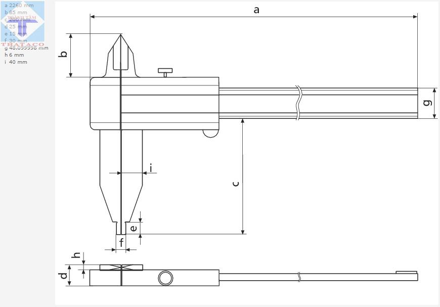 thông số Thước Cặp Cơ MAHR 18 NA