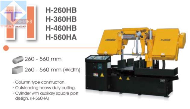 Máy Cưa Vòng H-250HB 300HB 400HB 460HB THATACO Máy-Cưa-Vòng-H-250HB-300HB-400HB-460HB-THATACO
