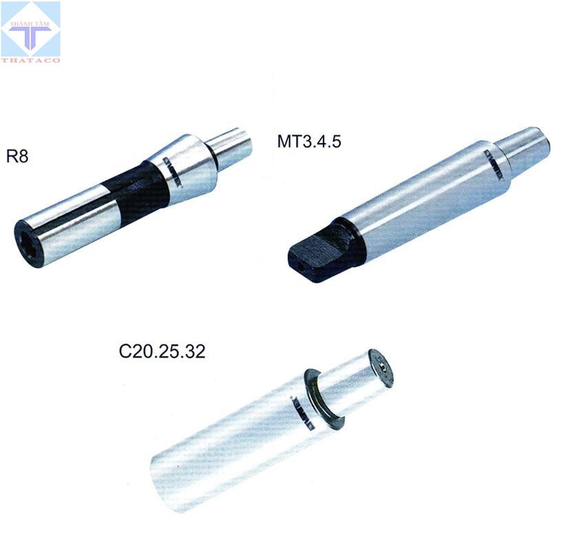 Bầu Kẹp Mũi Khoan Chuôi MT, R8 Bầu Kẹp Mũi Khoan Chuôi MT, R8