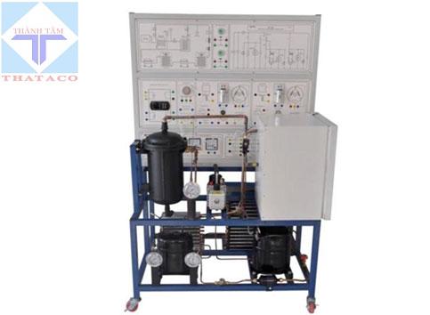 MÔ HÌNH HỆ THỐNG LÀM LẠNH DÀN TRẢI DÙNG ĐỂ ĐO NĂNG SUẤT LẠNH, HIỆU SUẤT NHIỆT, ĐIỆN MÔ HÌNH HỆ THỐNG LÀM LẠNH DÀN TRẢI DÙNG ĐỂ ĐO NĂNG SUẤT LẠNH, HIỆU SUẤT NHIỆT, ĐIỆN
