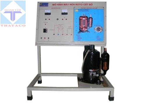 MÔ HÌNH MÁY NÉN ROTO CẮT BỔ MÔ HÌNH MÁY NÉN ROTO CẮT BỔ