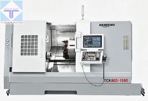 Máy tiện giường nghiêng CNC TCK80D-1500 Máy tiện giường nghiêng CNC TCK80D-1500